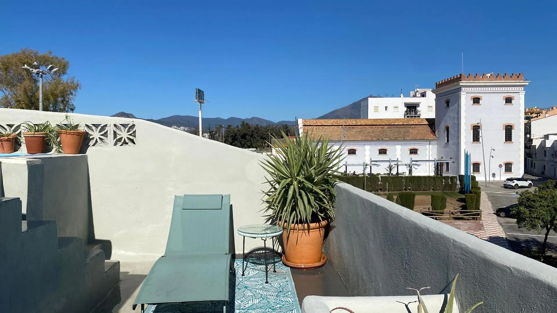 Romantic Rooftop Apartment With Stunning Sea And Mountain Views Marbella Spain